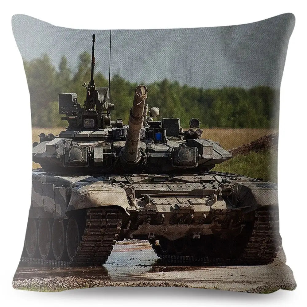 COUSSIN MILITAIRE - DÉCOR ARME DE GUERRE