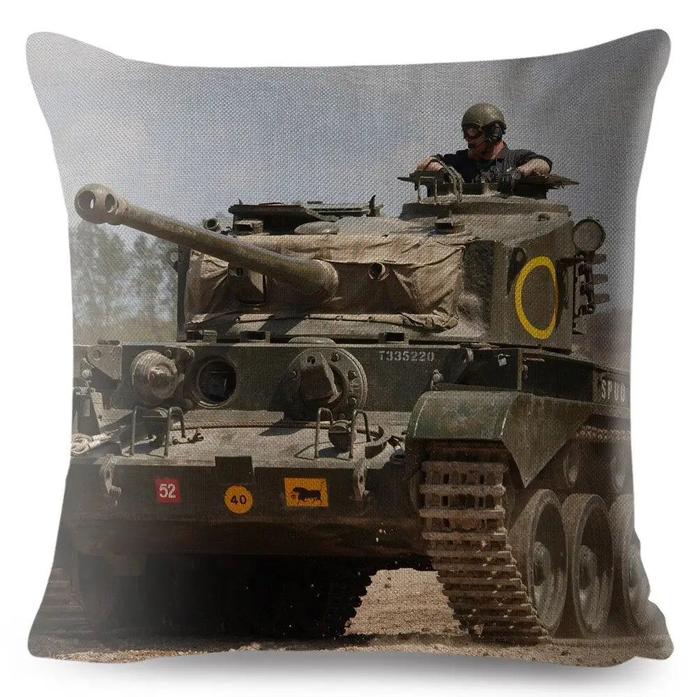 COUSSIN MILITAIRE - DÉCOR ARME DE GUERRE