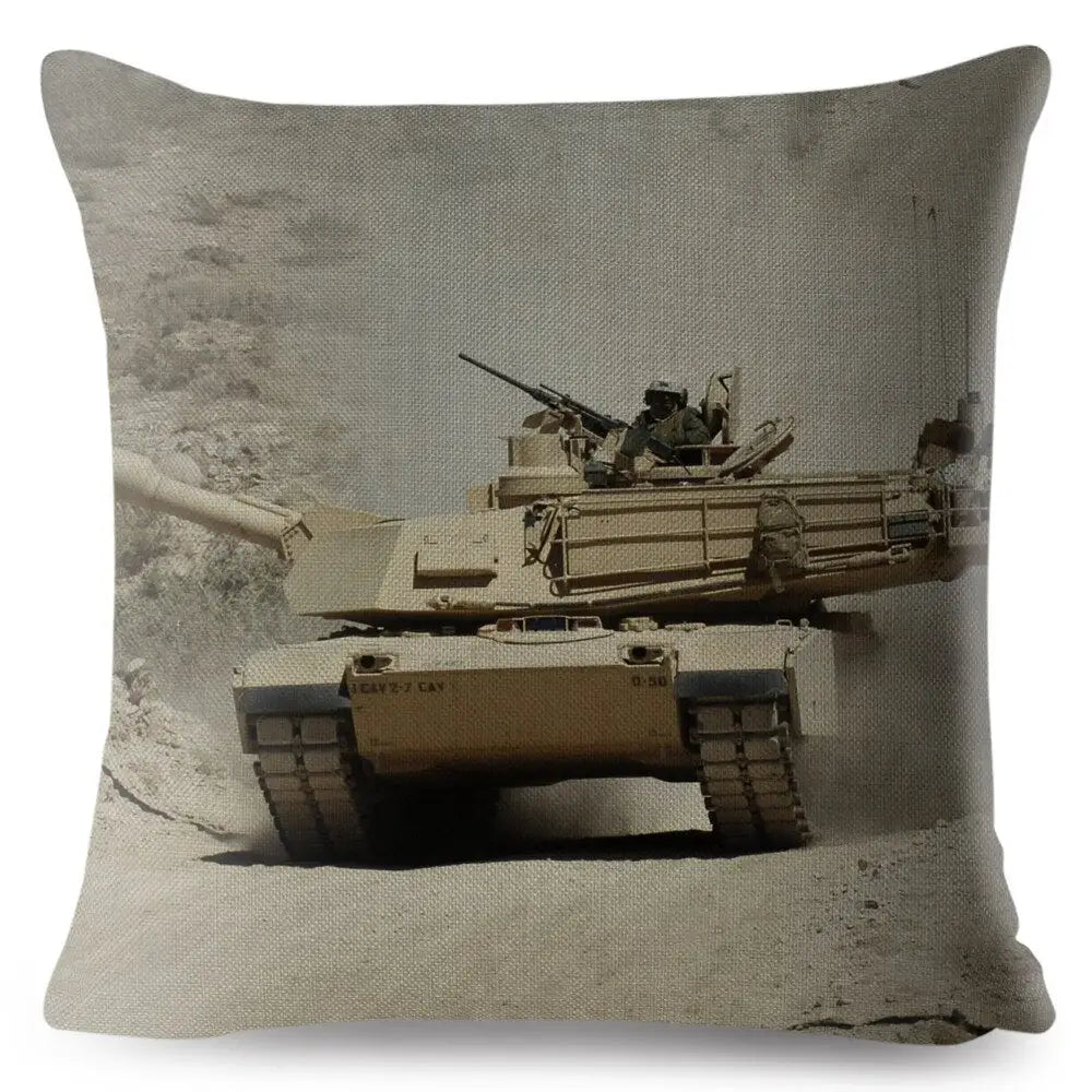 COUSSIN MILITAIRE - DÉCOR ARME DE GUERRE