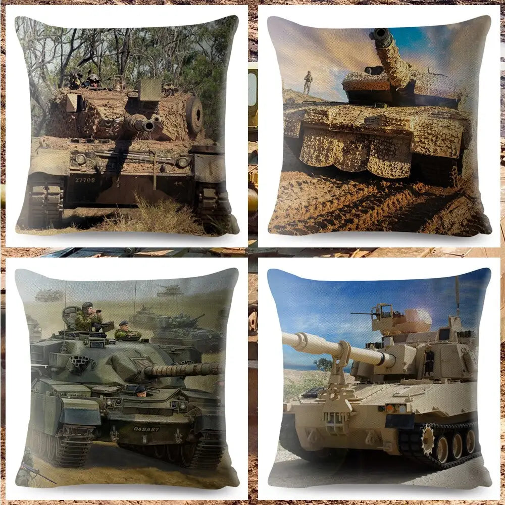 COUSSIN MILITAIRE - DÉCOR ARME DE GUERRE