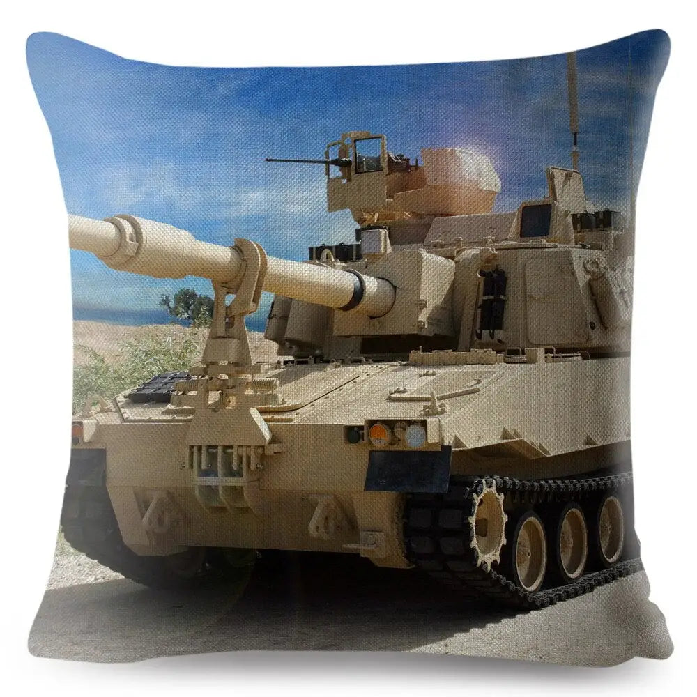 COUSSIN MILITAIRE - DÉCOR ARME DE GUERRE