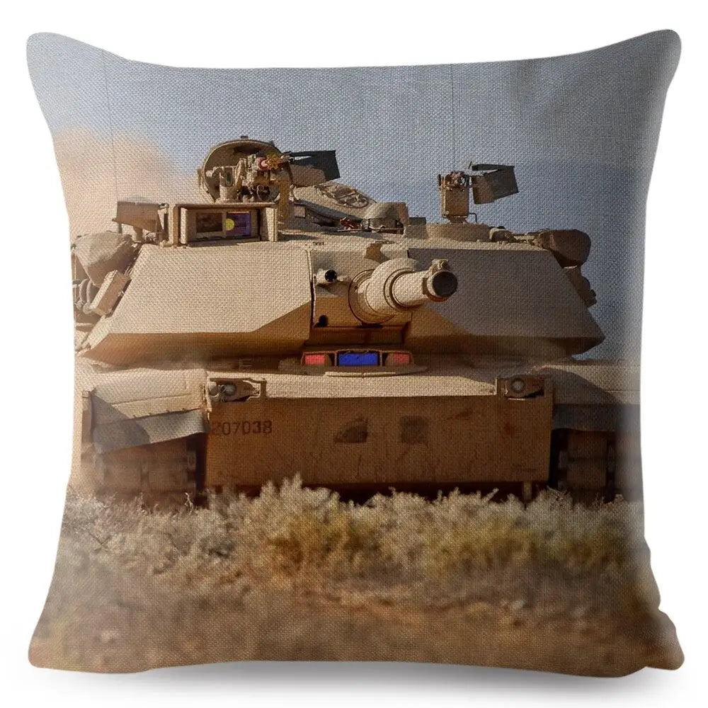 COUSSIN MILITAIRE - DÉCOR ARME DE GUERRE