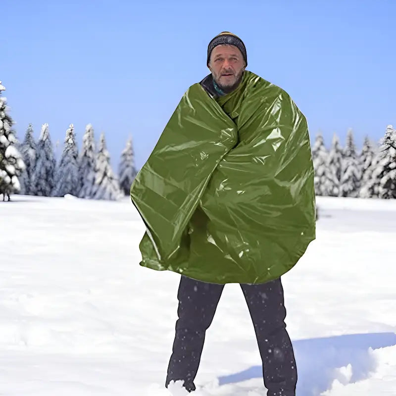 Couverture de randonnée survie contre le froid