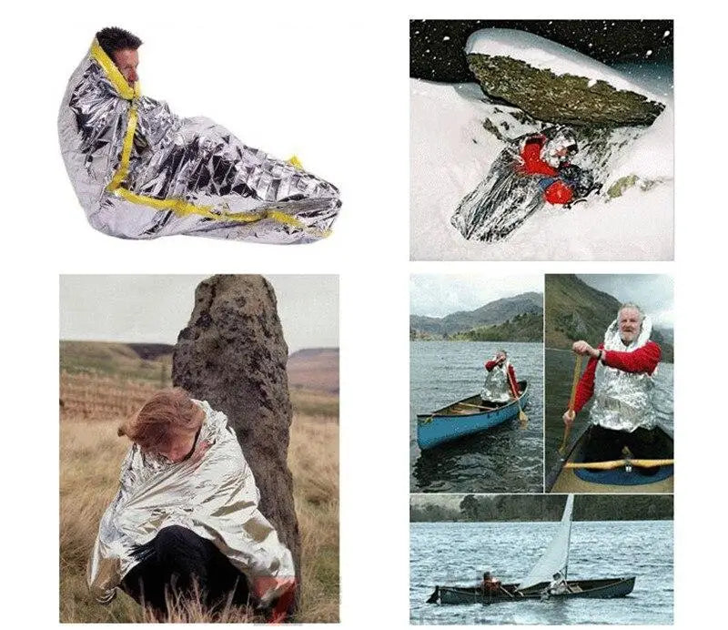 Couverture de survie sous tente