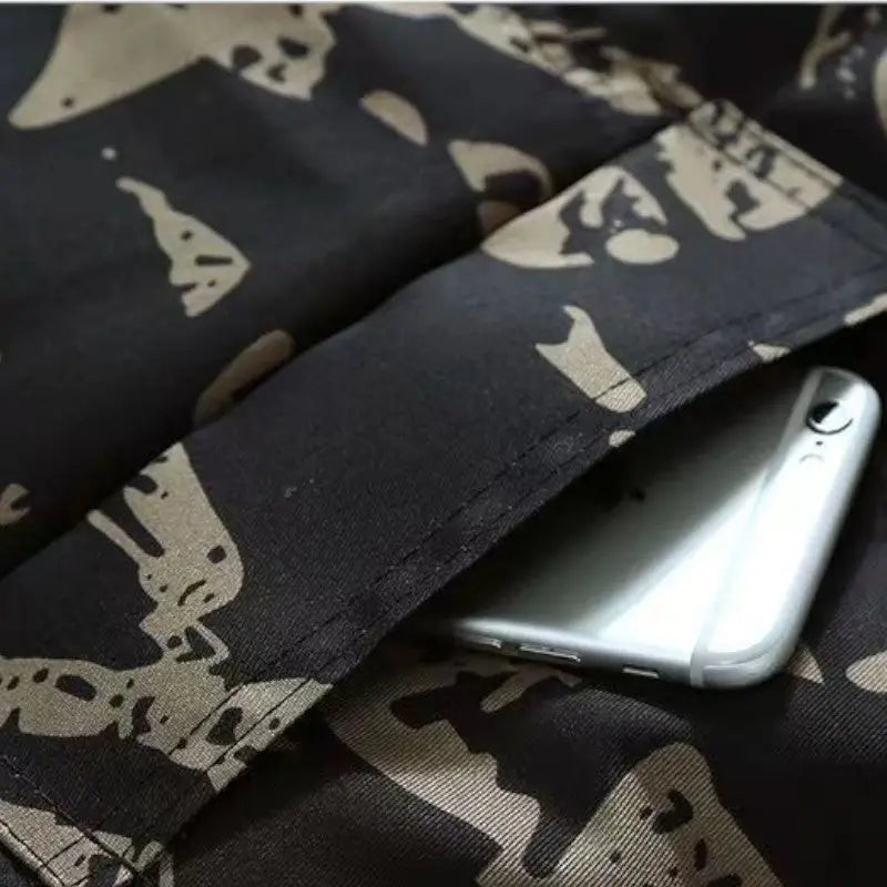 Doudoune camouflage militaire homme