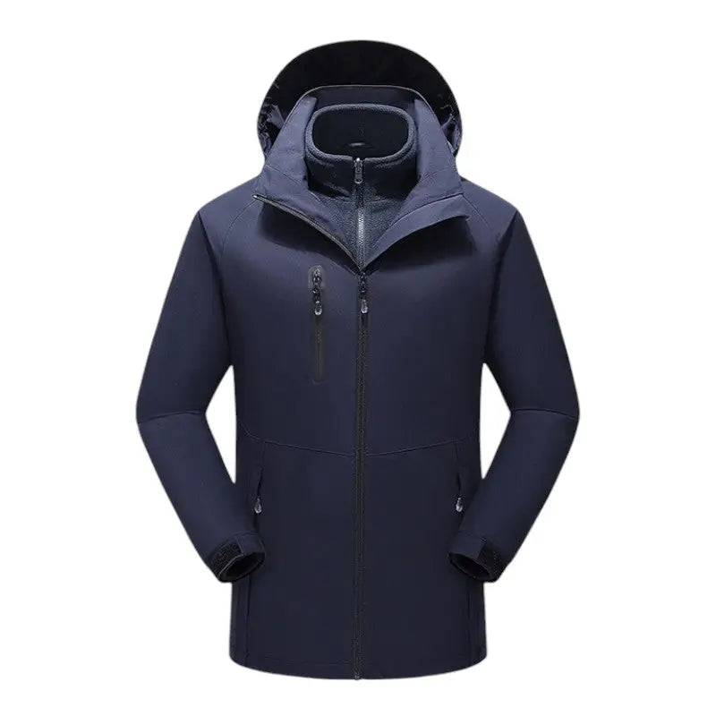 Doudoune chauffante doublé polaire femme