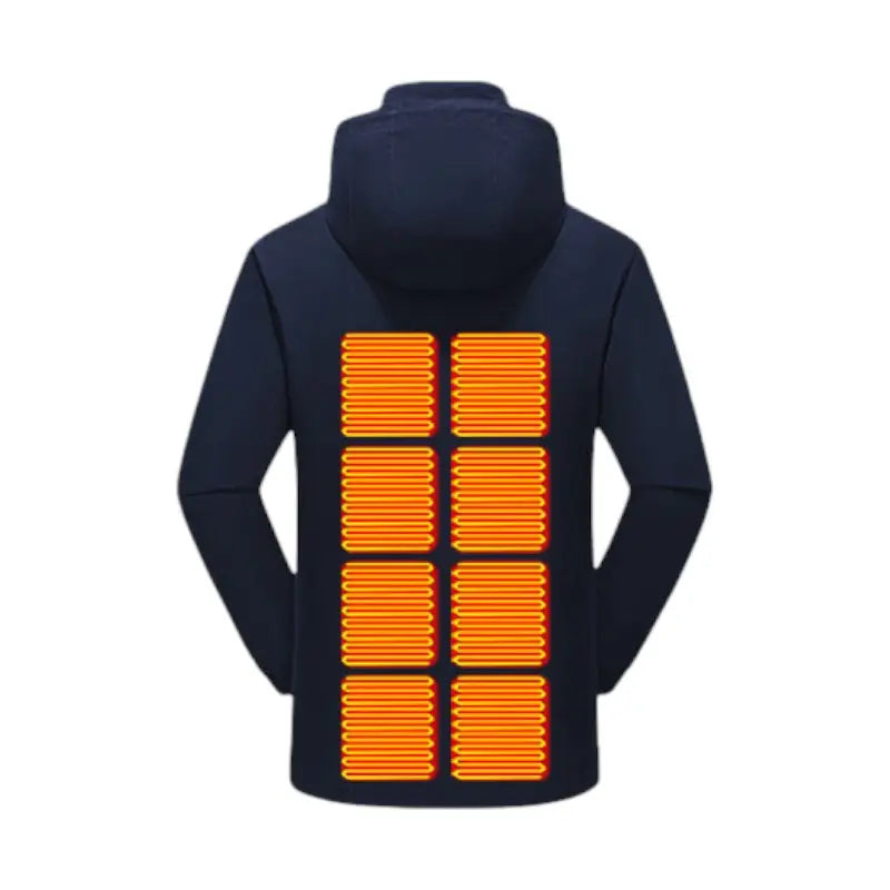 Doudoune chauffante doublé polaire femme