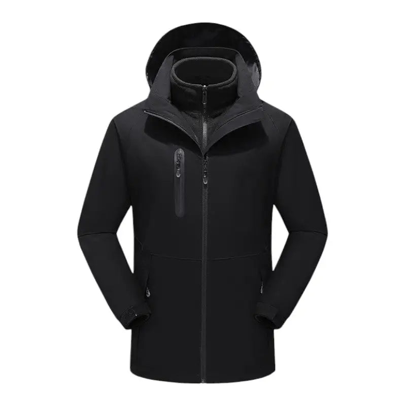 Doudoune chauffante doublé polaire femme
