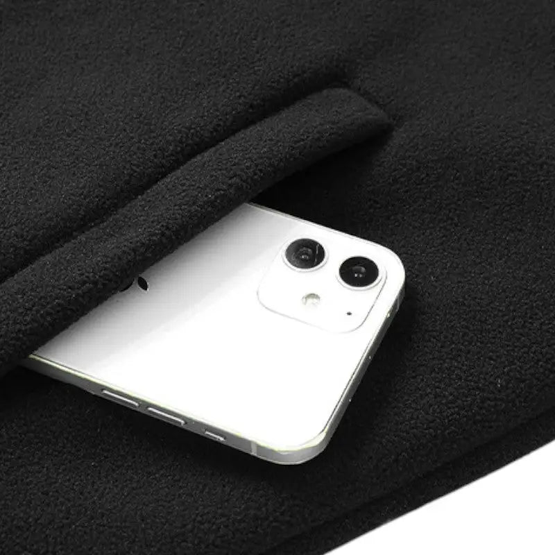 Doudoune chauffante homme bouton power