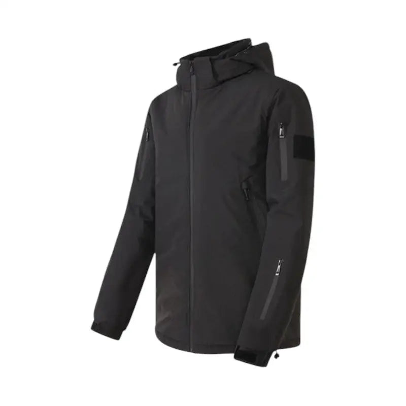 Doudoune chauffante homme noir