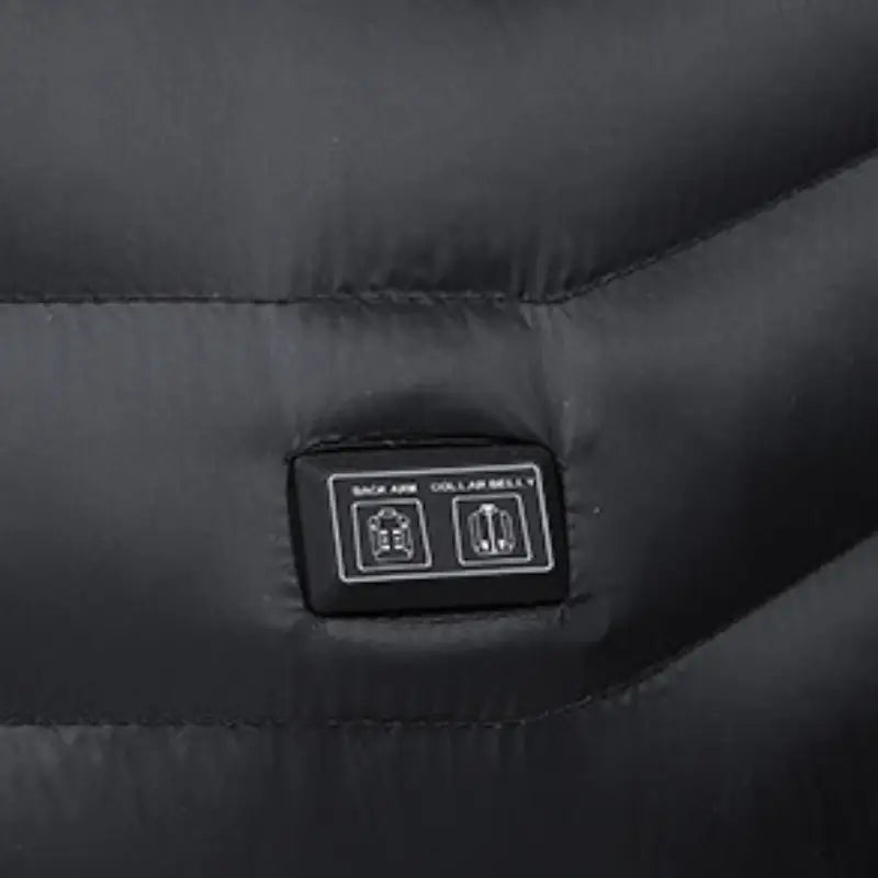 Doudoune chauffante noir femme