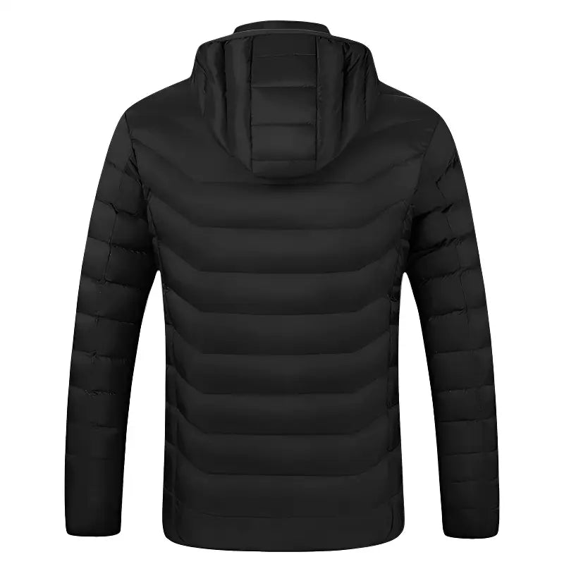 Doudoune chauffante noir femme