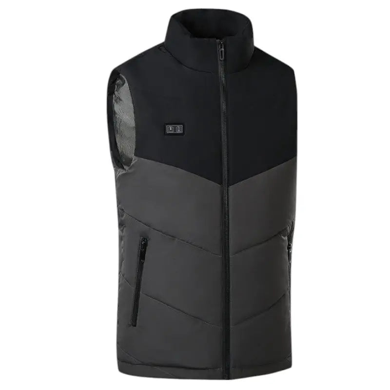 Doudoune chauffante rouge