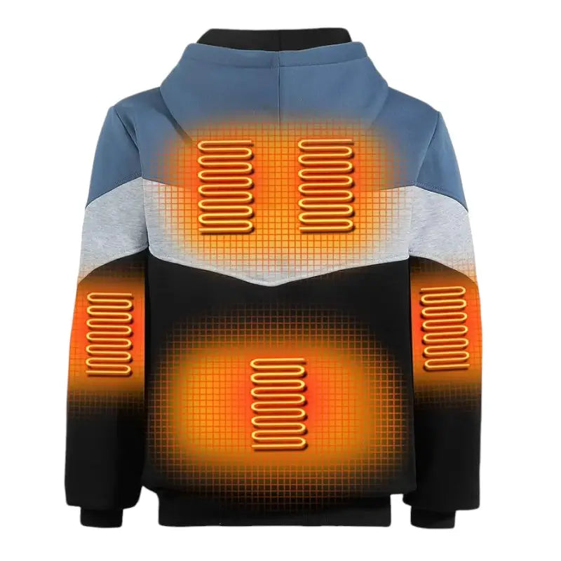 Doudoune chauffante usb homme