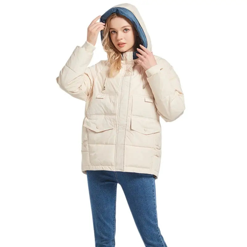 Doudoune femme style militaire