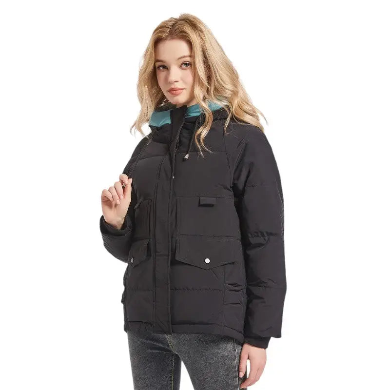 Doudoune femme style militaire