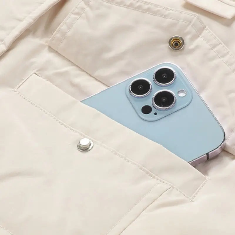 Doudoune femme style militaire