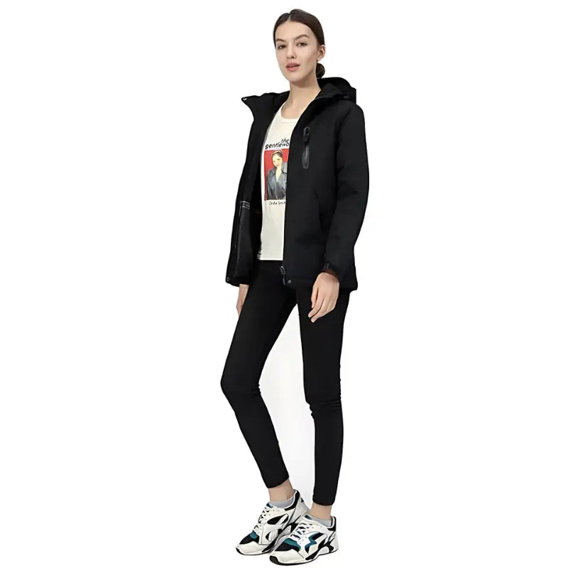 Doudoune longue chauffante femme