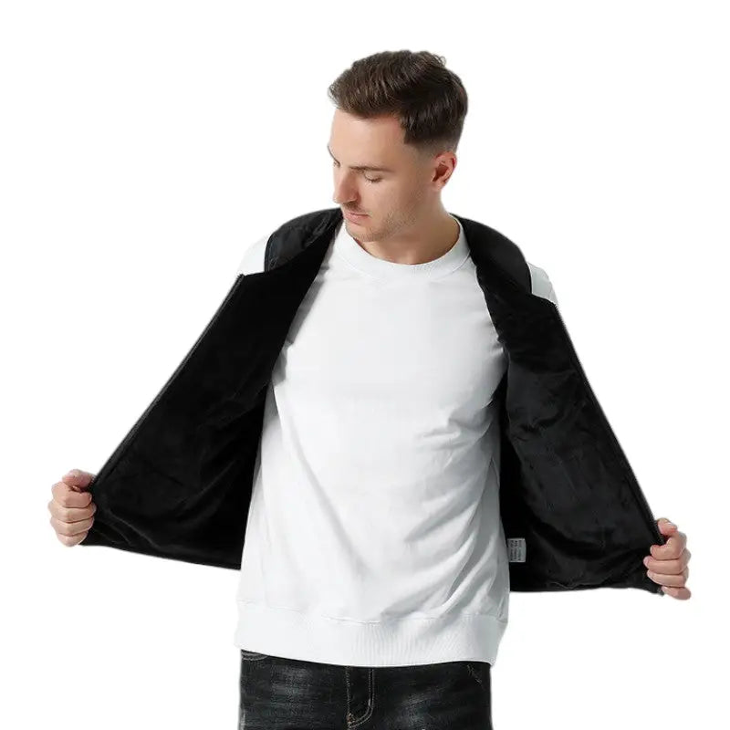 Doudoune sans manche chauffante homme