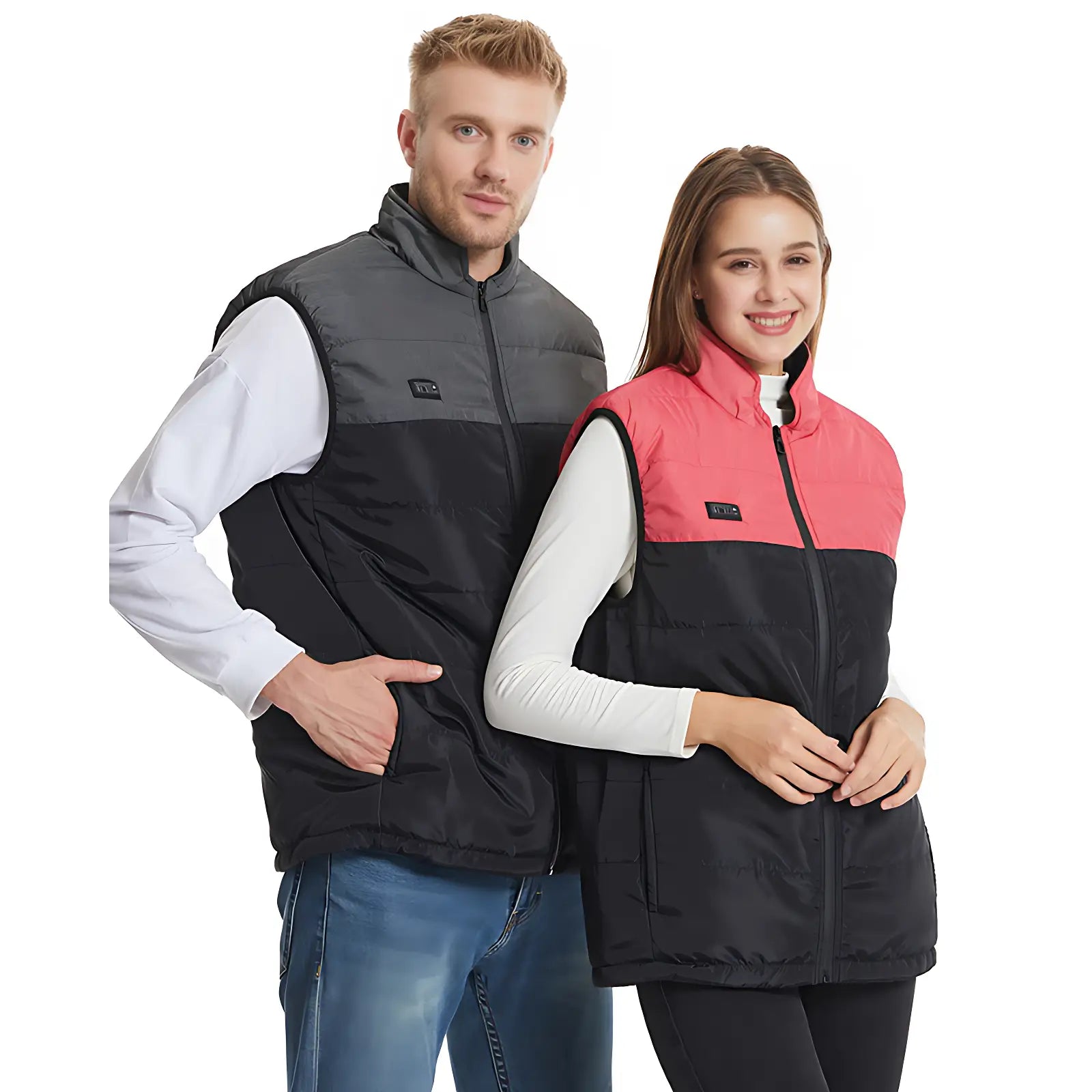 Doudoune sans manche chauffante homme avec batterie