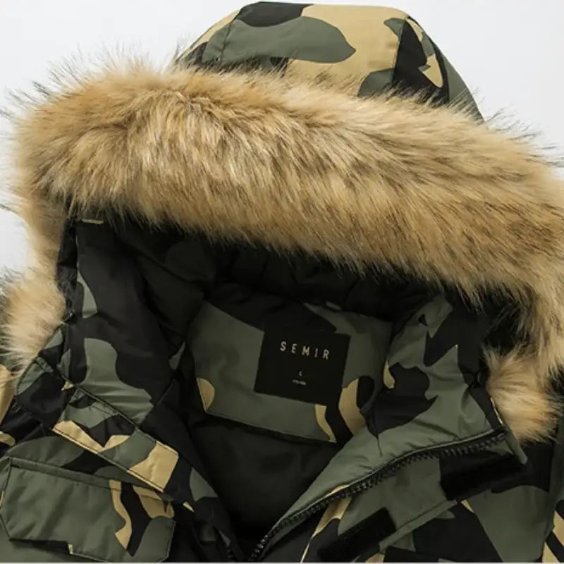 Doudoune militaire ado