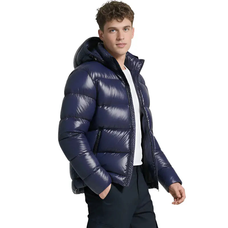 Doudoune militaire bleu