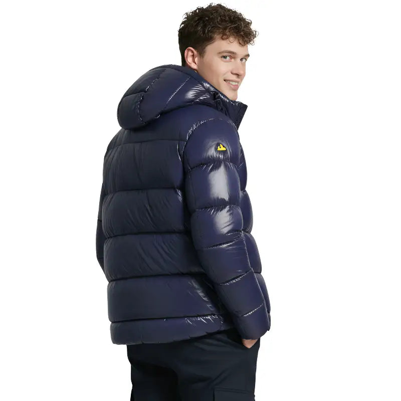 Doudoune militaire bleu