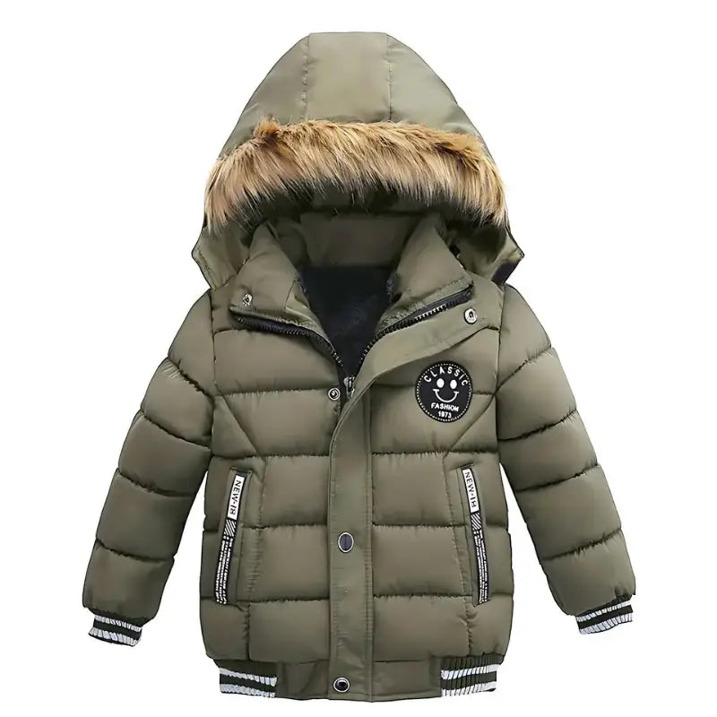Doudoune militaire enfant