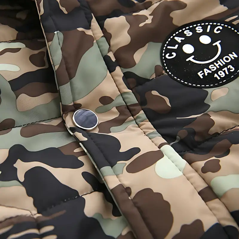 Doudoune militaire enfant