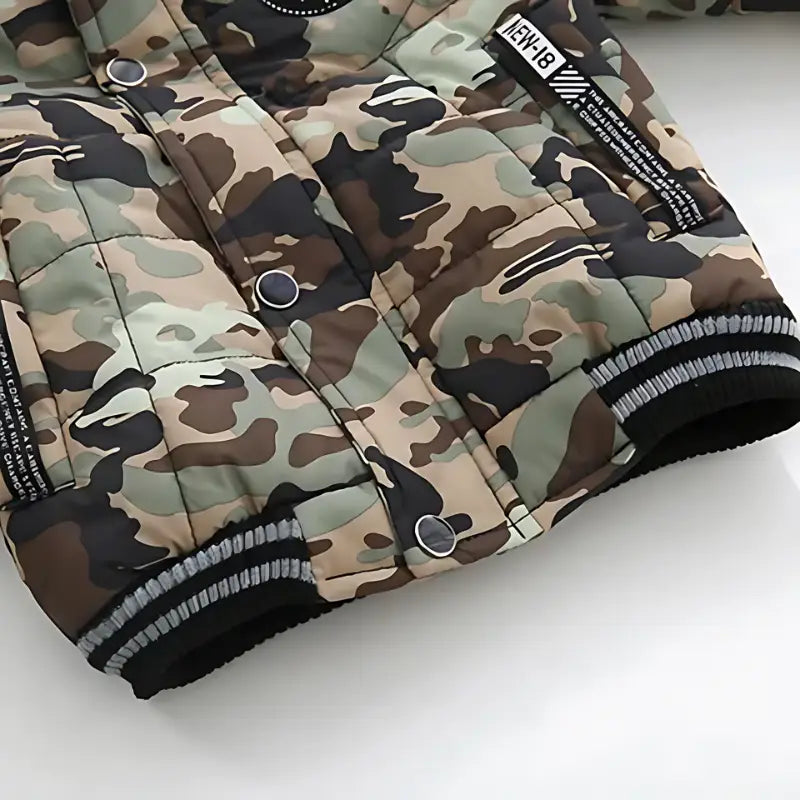 Doudoune militaire enfant