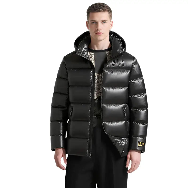 Doudoune militaire grise