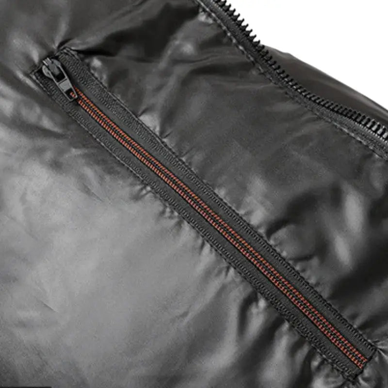 Doudoune militaire grise