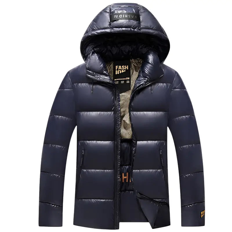 Doudoune militaire grise