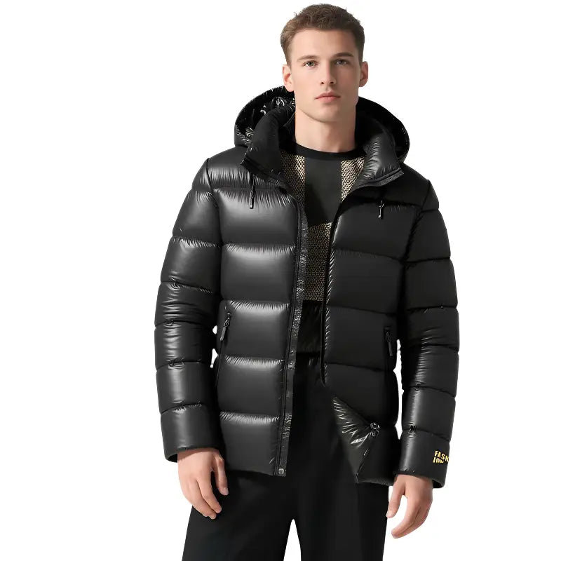 Doudoune militaire grise