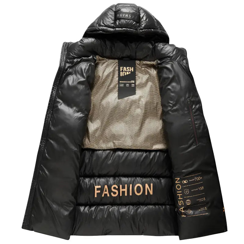 Doudoune militaire grise