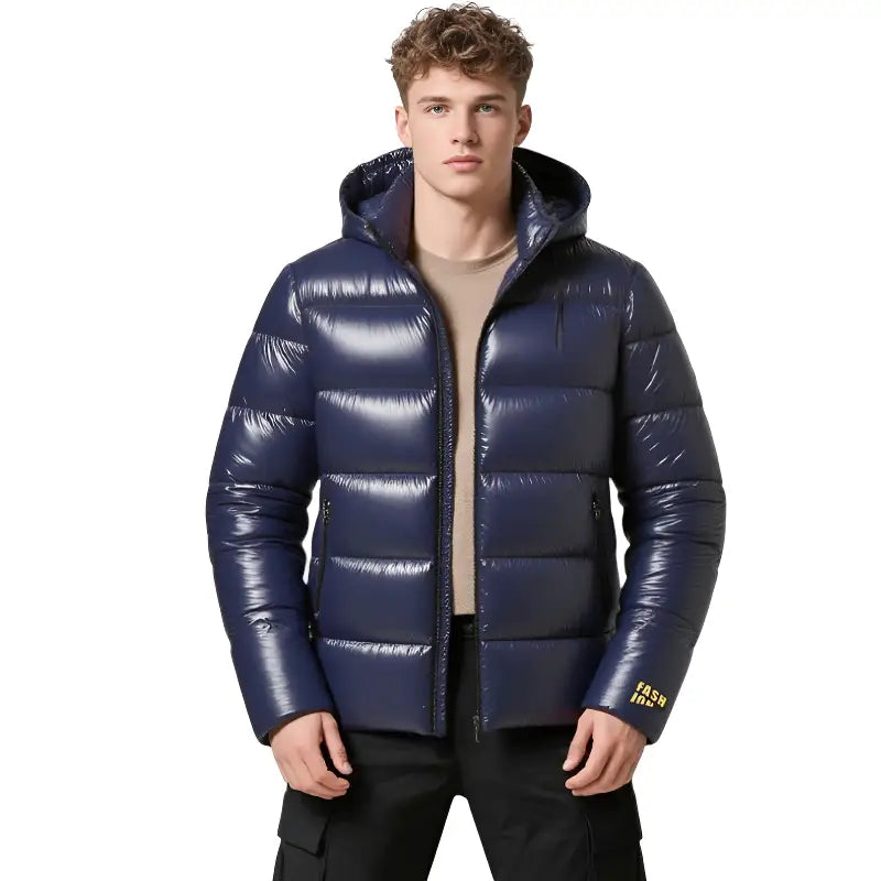 Doudoune militaire grise