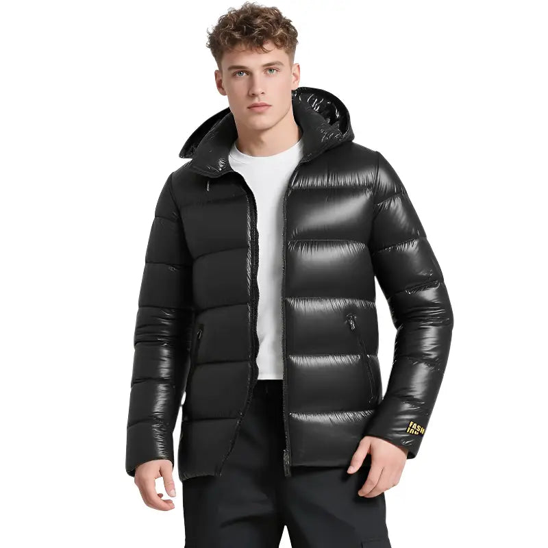 Doudoune militaire grise