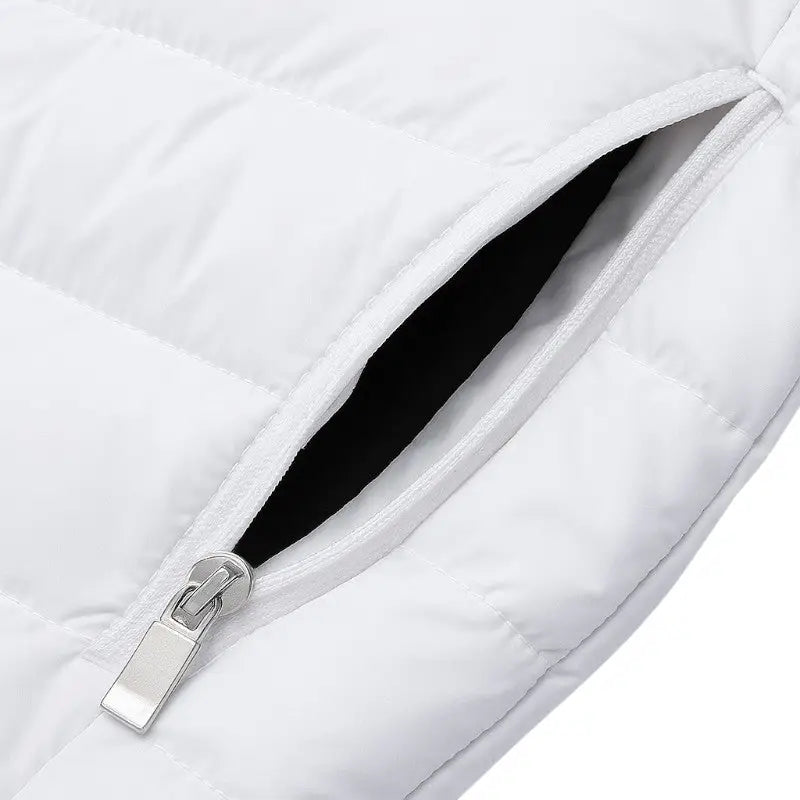 Doudoune sans manche chauffante