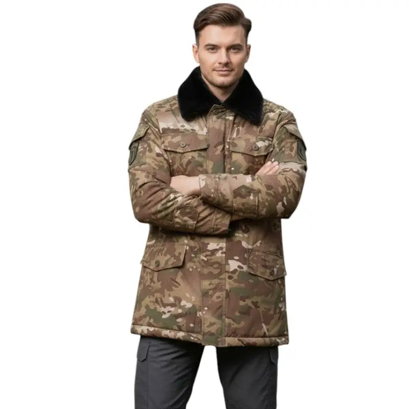 Doudoune style militaire homme