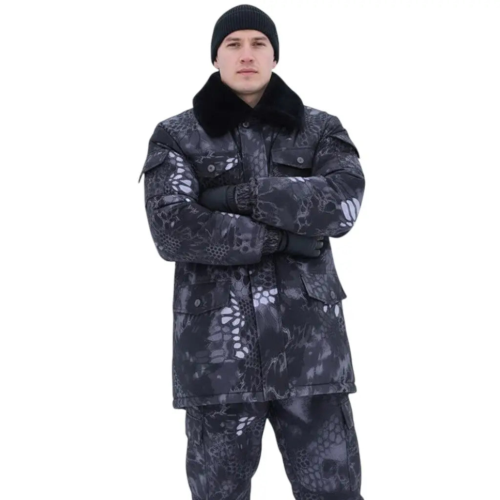 Doudoune style militaire homme