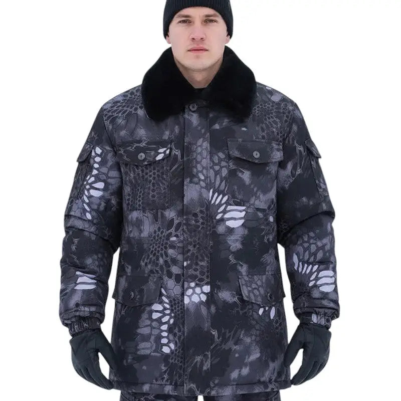 Doudoune style militaire homme