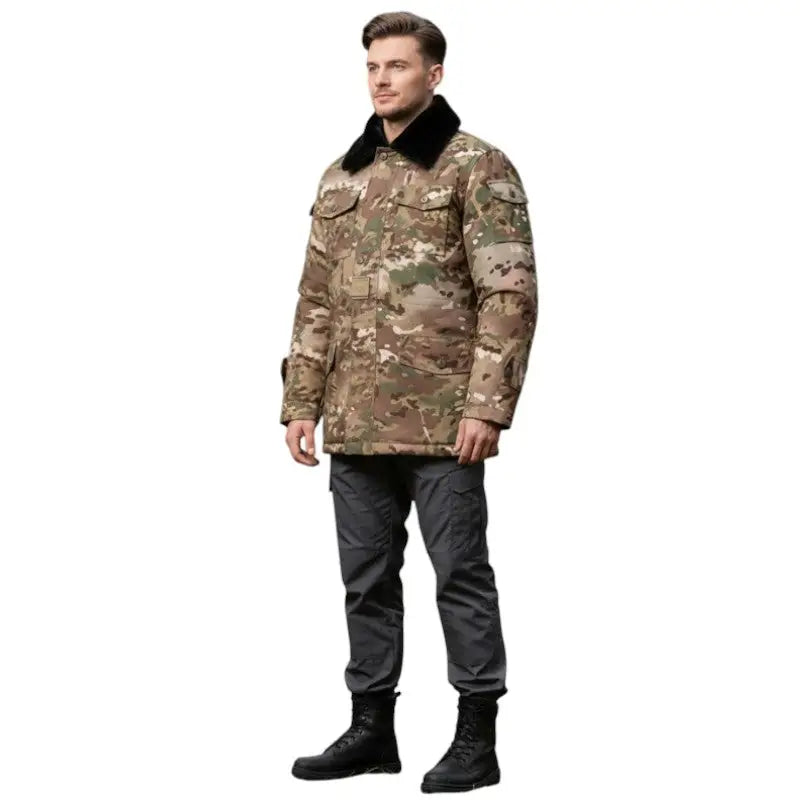Doudoune style militaire homme