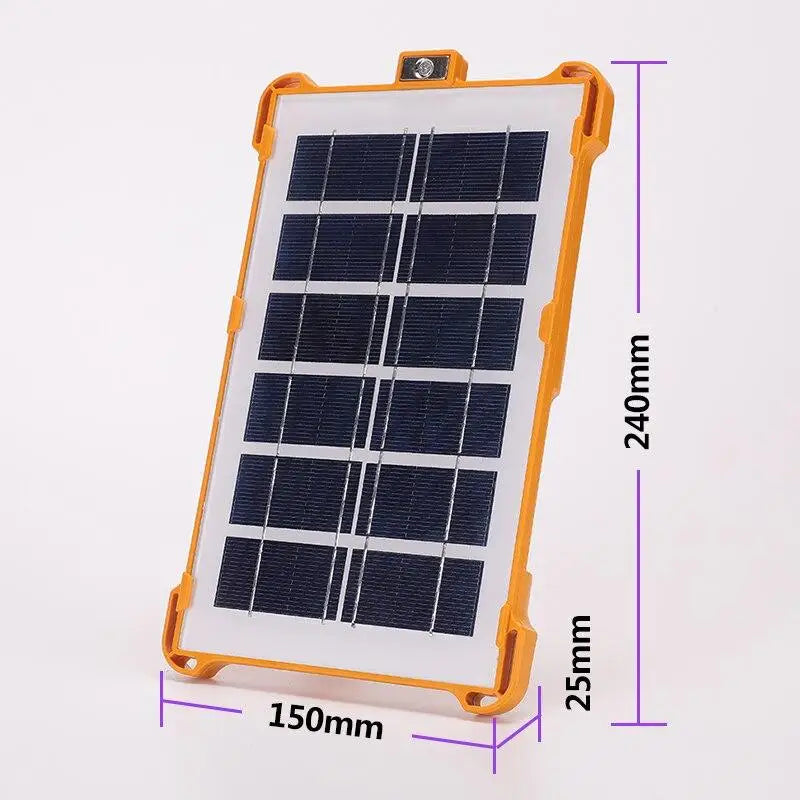 ENERGIE SOLAIRE PORTABLE A LED