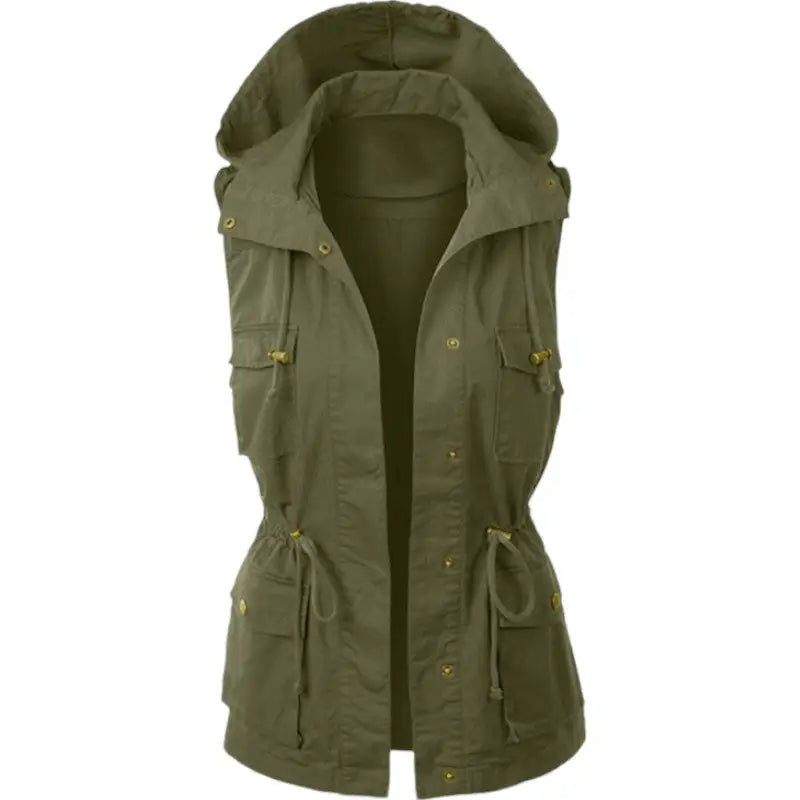 Femme veste militaire