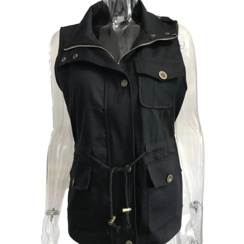 Femme veste militaire