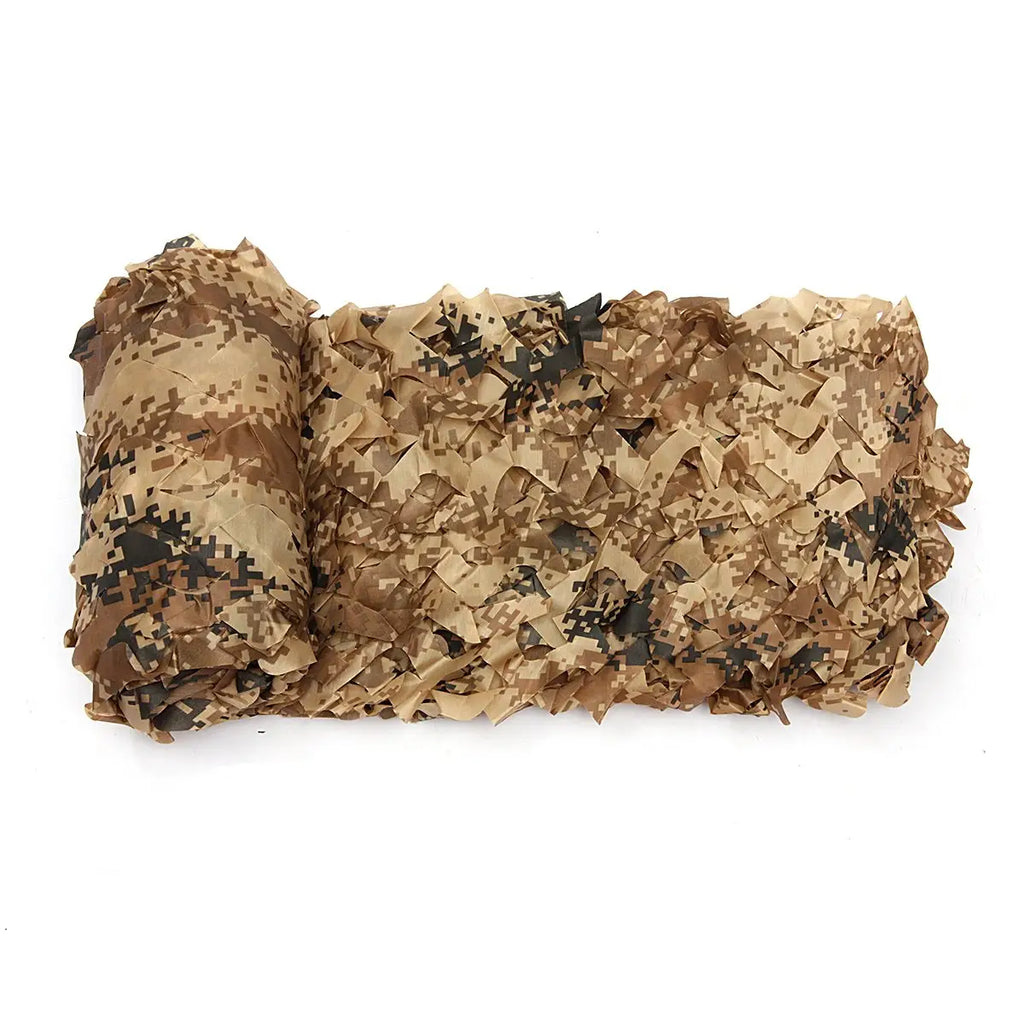 Filet de Camouflage ignifuge en Polyester 210D sans maille - Store - 1 Filet de Camouflage ignifuge en Polyester 210D sans maille - Store - 1