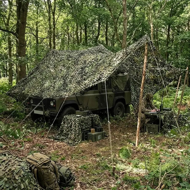 Filet de camouflage renforce