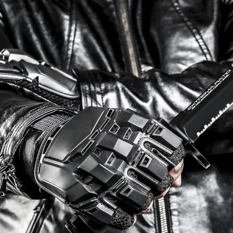 GANT MILITAIRE DE COMBAT A MI-DOIGT