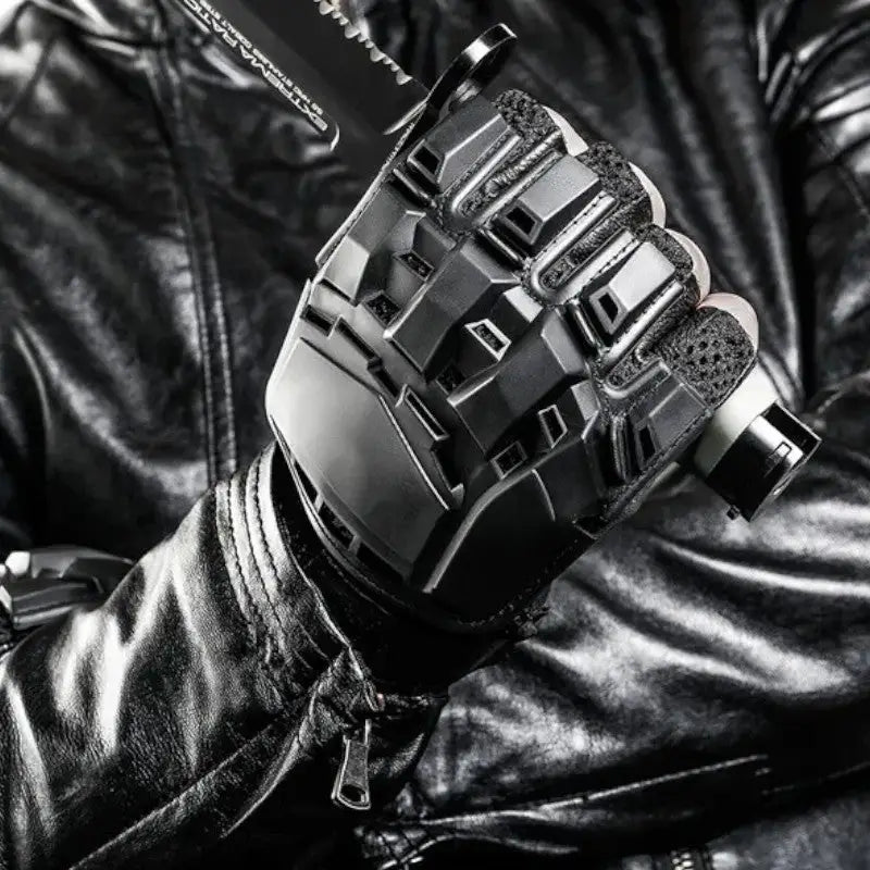 GANT MILITAIRE DE COMBAT A MI-DOIGT