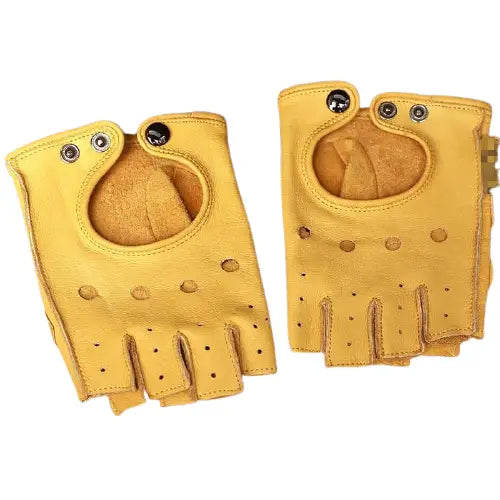 Gants sans doigts homme